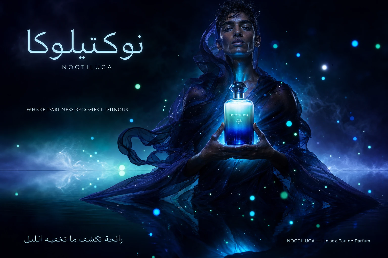تصميم إعلان عطر فاخر: قواعد التصميم في السوق العربي